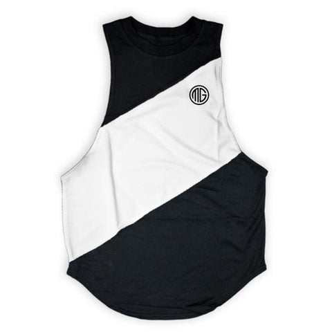 Fitness Men Tank Top with hooded Mens Bodybuilding Stringers Tank Tops workout Singlet Sleeveless Shirt